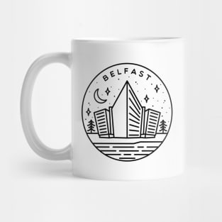 Belfast, Northern Ireland Emblem - White Mug